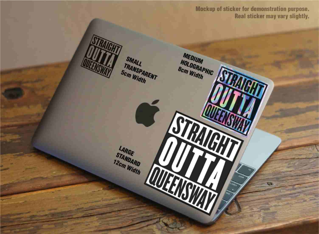 [STICKERS] STRAIGHT OUTTA QUEENSTOWN Replique Tees