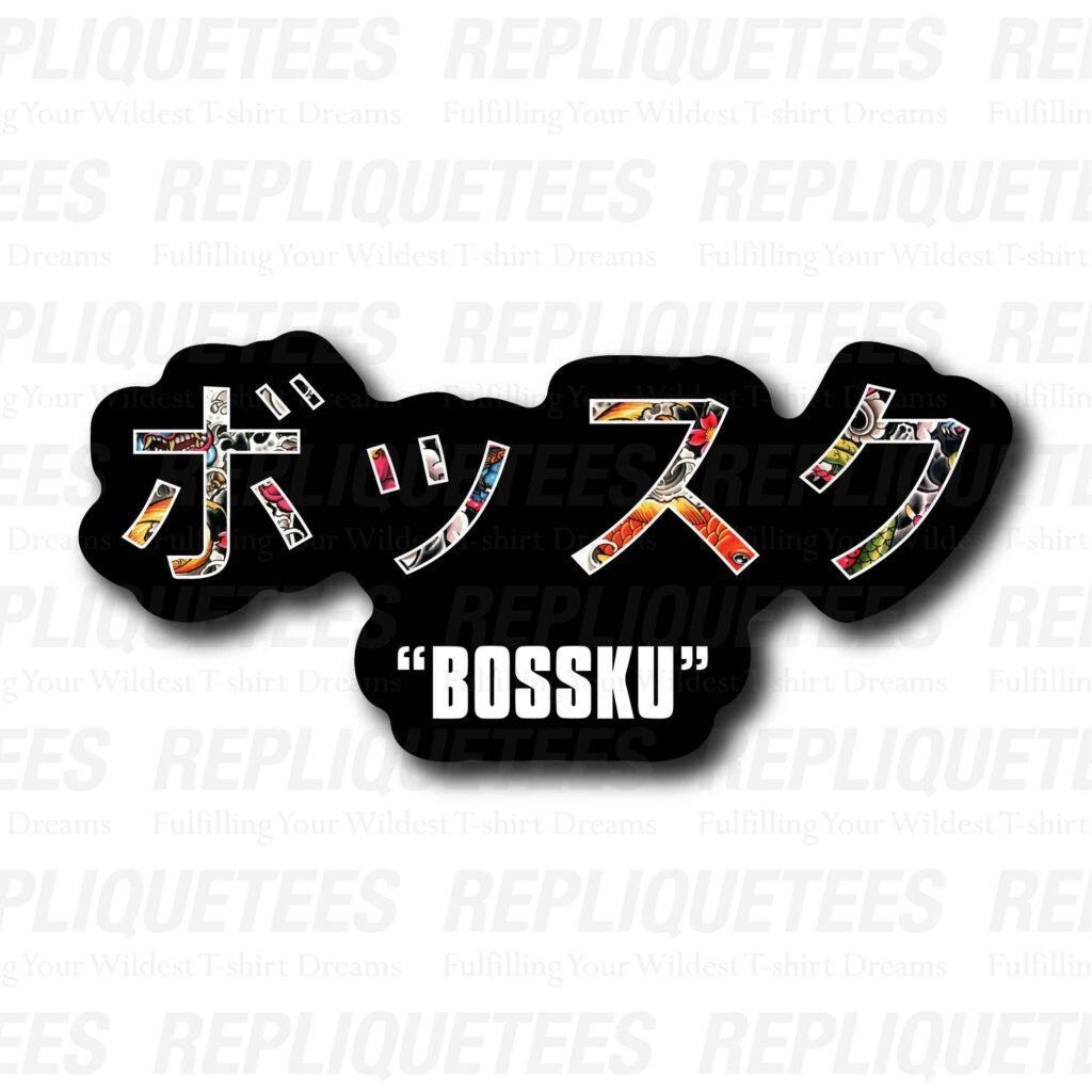 [STICKERS] SG X JAP TATTOO - BOSSKU - Replique Tees