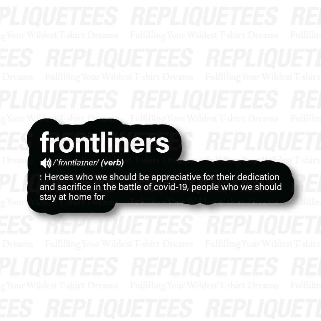 [STICKERS] FRONTLINER DICTIONARY Replique Tees