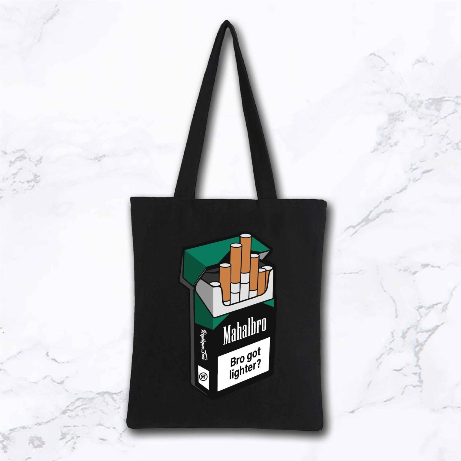 [TOTE BAG] MAHALBRO - BLACK MENTHOL BOX - Replique Tees