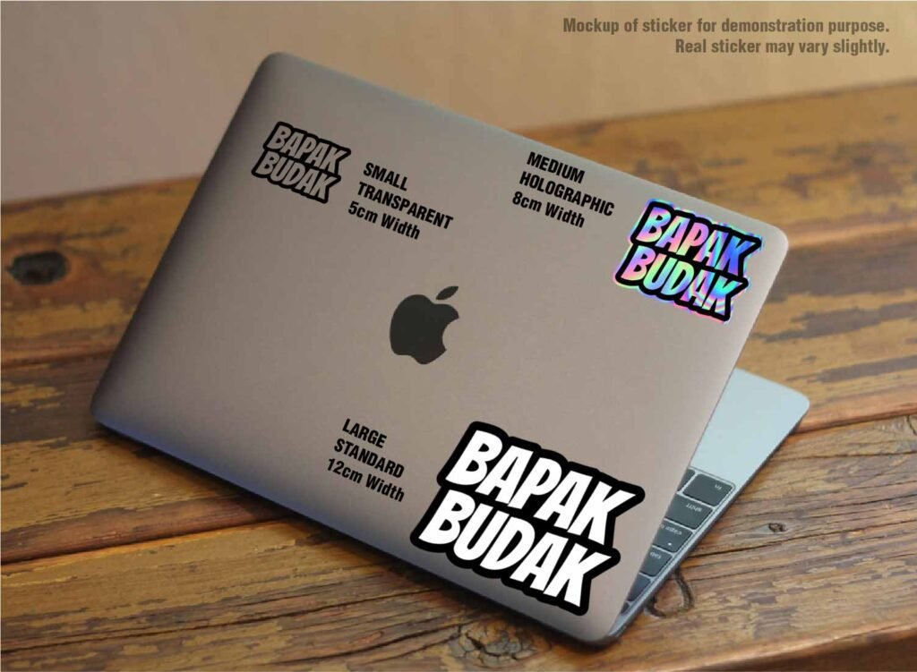 [STICKERS] BAPAK BUDAK V2 - Replique Tees