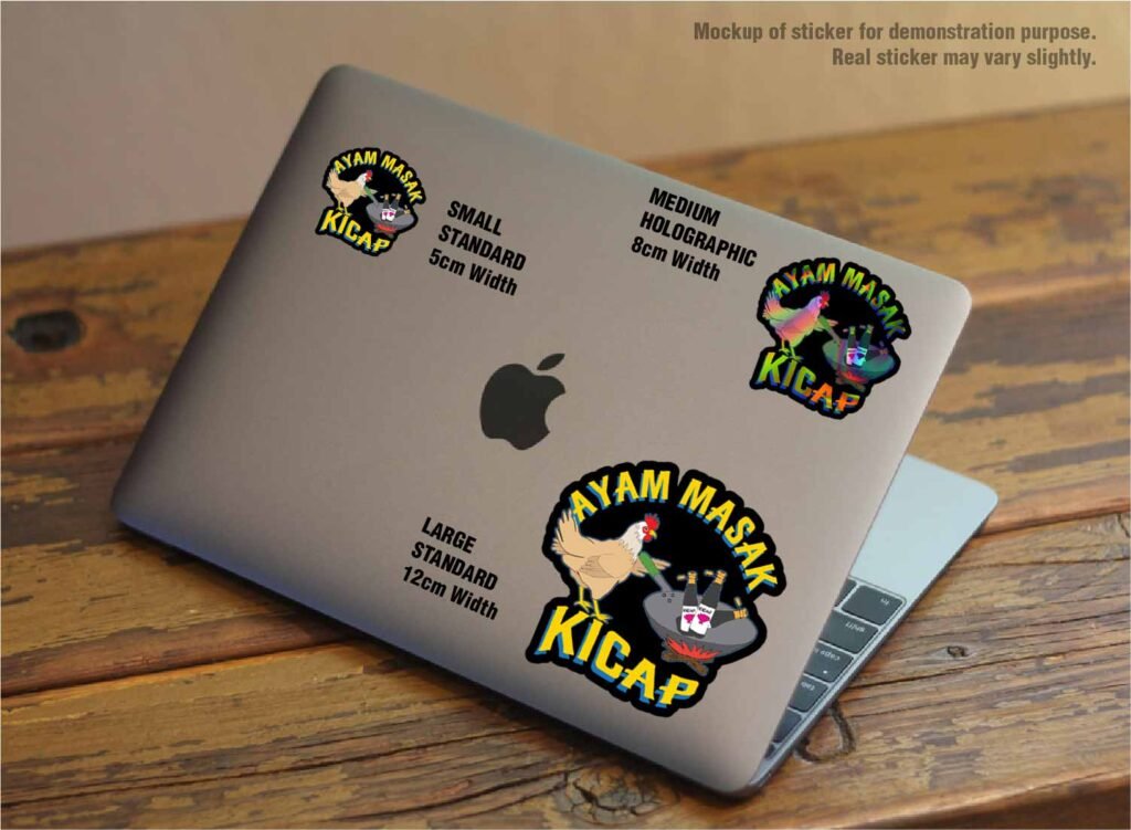 [STICKERS] AYAM MASAK KICAP - Replique Tees