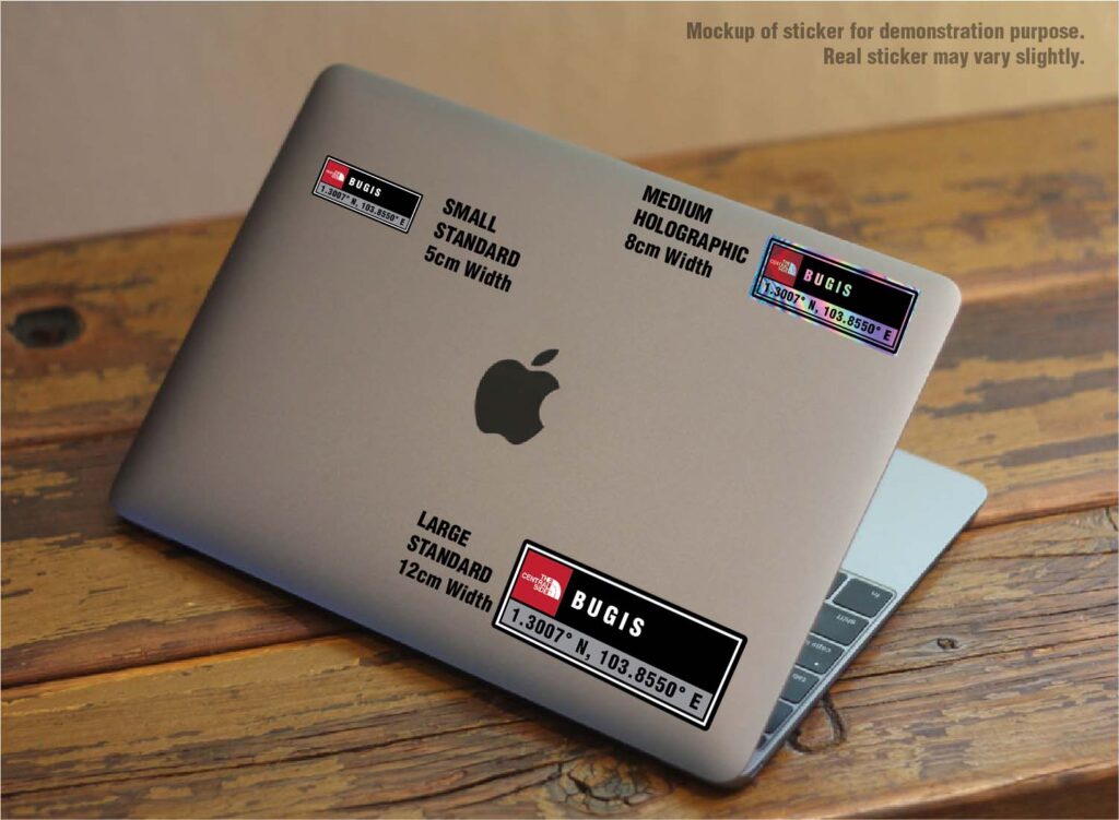 [STICKERS] THE CENTRAL SIDE - BUGIS - Replique Tees